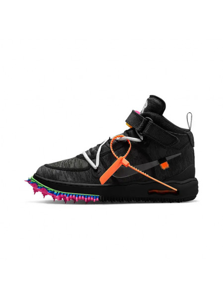 Off-White x Nike Air Force 1 Mid Black