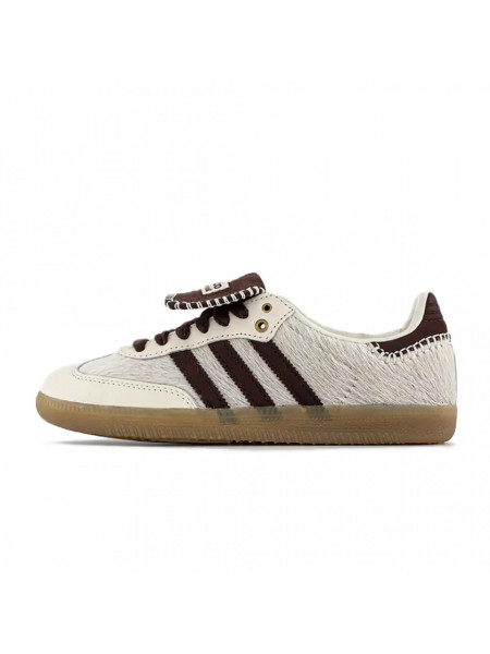 Wales Bonner x adidas Samba Pony Tonal Cream